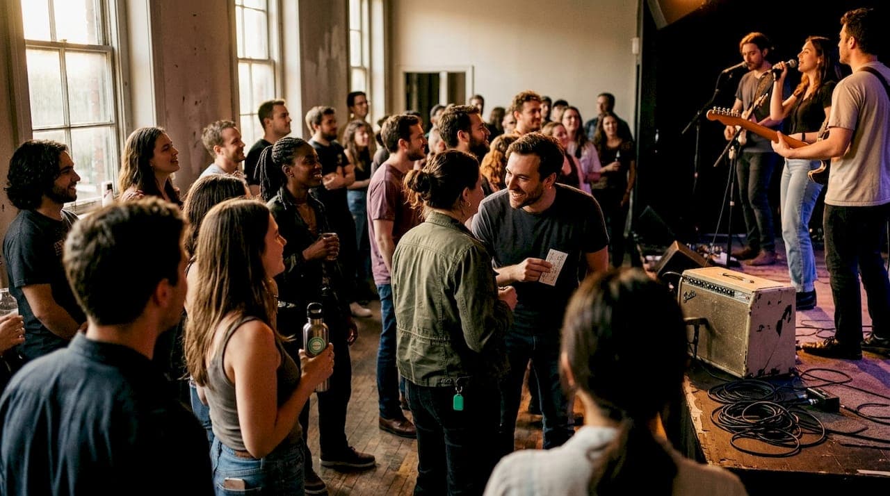 Live music events: connection, creativity, and growth