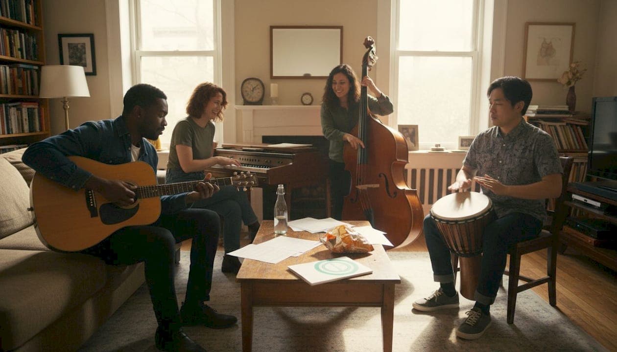 Music skill sharing: Build community and grow faster