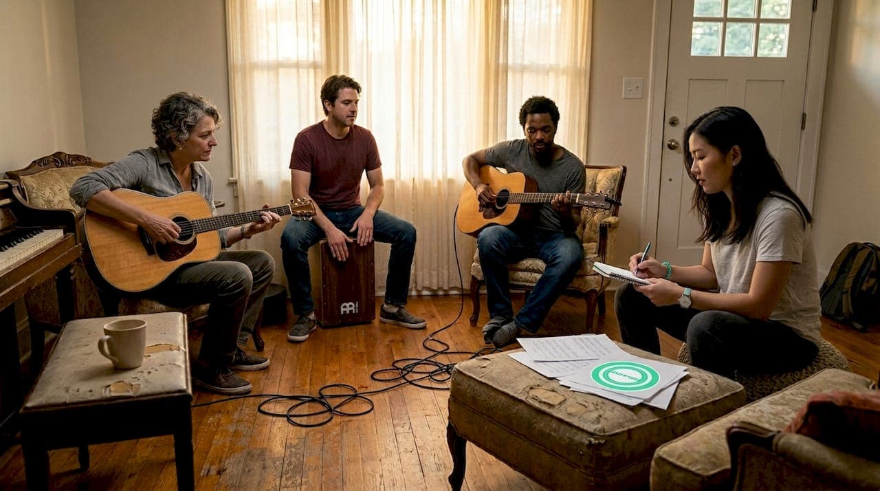 Musical networking: jam sessions, community, and collab